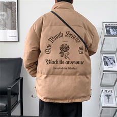 电商DSA028-MYC2220P100冬季新款麂皮绒立领棉衣男，男装棉衣，电商A028