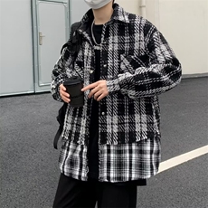 欧美美式外套高级感男装小众设计ins潮牌法式夹克衬衫春秋W227，男装夹克，星座1116A-1（原606A）