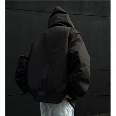 冬复古cleanfit座山雕冬季加绒加厚外套男工装棉服夹克D380P118，男装夹克，电商A335-1（原A458）