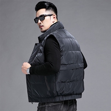 B2119钱塘2020-3冬季新款男士羽绒服马甲90绒保暖主推P155，男装羽绒服，钱塘207-3