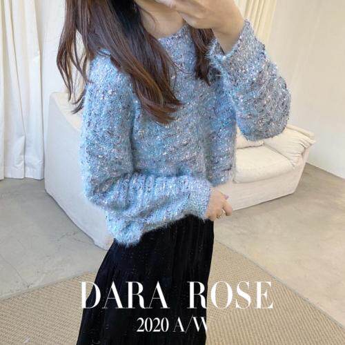 秋冬新品特殊工艺重工毛衣，女装针织衫/毛衣，DARA ROSE