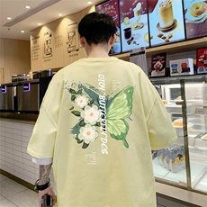 已注册薄荷曼波短袖T抖音重磅280克TB4391批30纯棉220克T4391P25，男装T恤，电商C408(原B339-1)