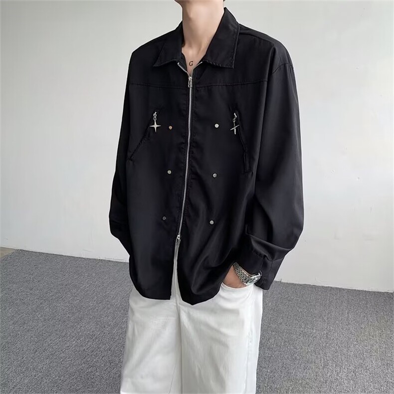 青春流行男夹克文艺潮外套CW1036P42,男装夹克,星座1116-2