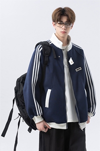 420g-高品质-拼接条纹设计感外套男 cp122-特p49图片