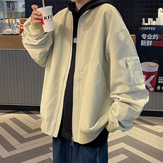 美式棒球服外套男女春秋新款宽松设计感小众夹克ins潮JK4816-P63，男装夹克，星座1008-1