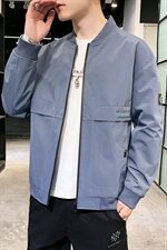 数据好高品质秋装青春版男装棒球领休闲夹克时尚男外套B301，男装夹克，星座301D(原星座1004-8）