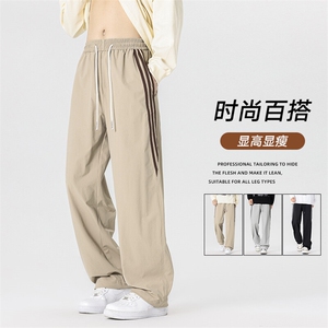 秋季现货工装裤子男宽松潮牌直筒束脚裤DSA157-1-K2510-P40图片