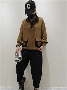休闲针织小衫图片