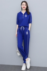 现货！！！2022年夏装新款时尚休闲两件套套装，女装套装/套裙，奕薇雅