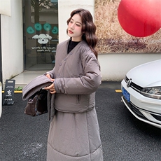 新款韩版三件套棉服2C123-Z1004-P265-K390，女装棉衣/棉服，2C123