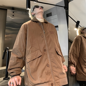 现货~美拉德工装飞行夹克棉服宽松外套 XZ609-WT2502-P98-控158图片