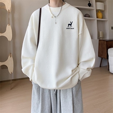 650克重磅不掉色抗起球广东高品质刺绣毛衣MY251-P58控88，男装针织衫/毛衣，电商B219A