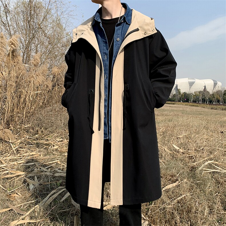 4W件长年大货冲锋风衣男中长款大衣男F996薄P95加棉P115外景D,男装风衣,星座401