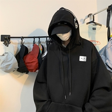 ！连帽圆领卫衣男装港风帽衫男LM117-P35，男装卫衣，电商B367