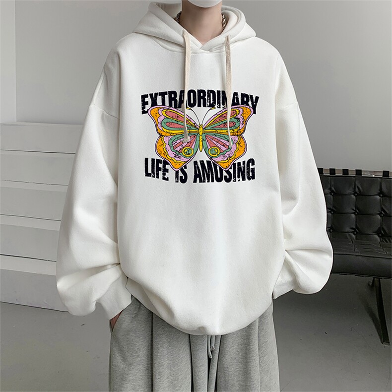 连帽卫衣男大码运动服帽衫外套WY2366-P35图片