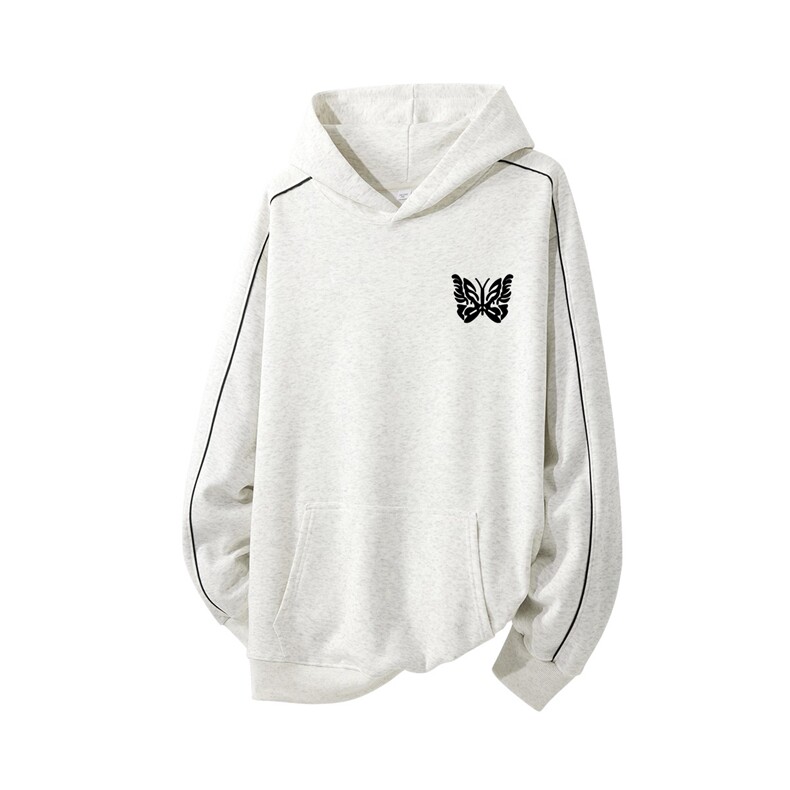 得物供货、复合重磅420克现货连帽卫衣宽松HD019-1-WYT25164-P45图片
