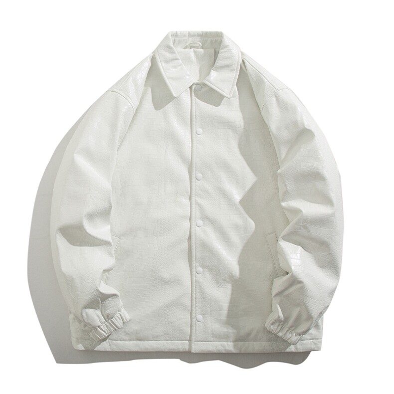 PU皮衣外套男加棉加厚潮流痞帅机车皮夹克A436-970-P110控价158,男装皮衣,电商A436