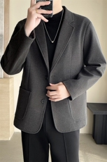 轻熟风~秋冬休闲呢子西装外套F850/P125，男装西服套装，电商B331