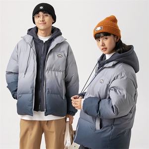 2026冬季新款男日系潮牌渐变连帽宽松休闲棉服加厚外套MY366-F188图片