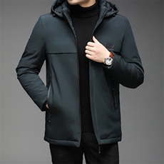 中年男棉衣冬装加厚棉袄中年棉服爸爸装保暖外套上衣HPN2215-P145，男装棉衣，电商B212（原钱塘6029）