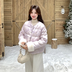 风羽绒常规中式女装2D013-2657-P275-K389，女装羽绒服，2D013