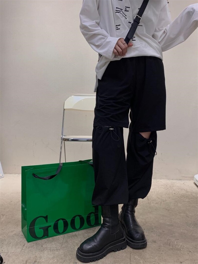 膝盖开口破洞裤，其它，Alissa Lin