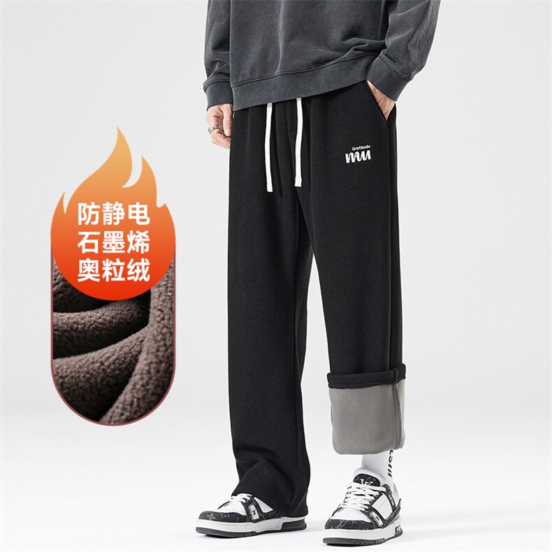 A178-1DY591AP95奥粒绒秋冬季美式休闲针织卫裤,男装休闲裤,电商A178-1