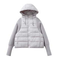 A595-P108冬季排骨棉服马甲棉衣假两件连帽毛衣抗起球上衣，男装针织衫/毛衣，星座911