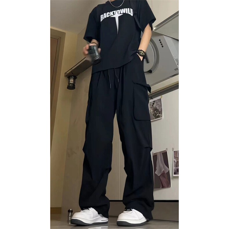 美式 hiphop高街宽松弹力工装ins休闲裤货号K2301P55图片