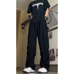 美式 hiphop高街宽松弹力工装ins休闲裤货号K2301P55图片