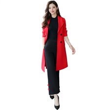 时尚潮流套装/套裙舒适休闲2021年春季中长款优雅，女装套装/套裙，芭米依尚