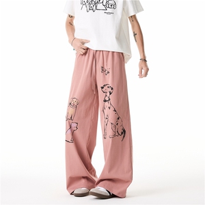 夏季新款小狗印花设计可爱宽松休闲裤B315-K25528 -特p30控58图片
