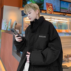 ！2025冬季新款男士字母印花棉衣百搭棉服外套MY309特P55，男装棉衣，电商B220