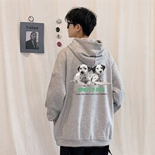 KS21263-P38连帽开衫卫衣男运动外套大码班服，男装卫衣，电商A040