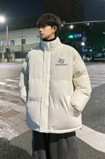 外景冬季加厚面包服男潮宽松不规则保暖棉衣立领外套MF00428/P90，男装棉衣，电商B316