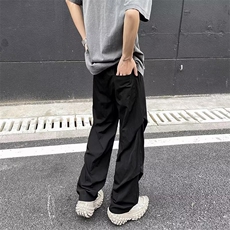 工装裤子男美式降落伞兵潮牌休闲裤解构垂感长裤B848-310B-1P35，男装工装外套，星座310B-1