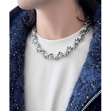 钛钢项链重工高级感设计款珍珠项链潮流潮小众配饰锁骨链XL01P25，头饰，电商D256-1(原A064-1)