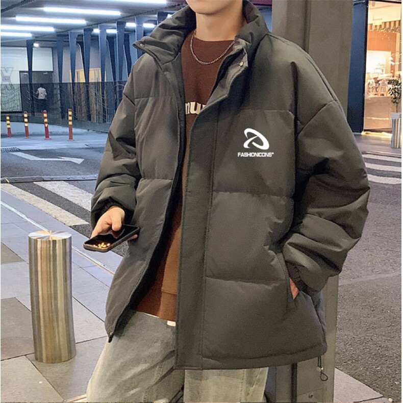 高质量防水棉服流行简约气质百搭新款ins日系慵懒时尚文艺潮流图片