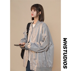 纯色刺绣夹克防水棒球服X1213-DY148-P75，男装夹克，星座1213