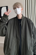 8XL-M特大码秋冬机能夹克外套冲锋衣百搭潮休闲宽松户外JK1301P70，男装夹克，电商D206-1