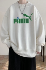 半高领毛衣男士大码针织衫男毛线衣男M18227-P45加绒款-P65，男装针织衫/毛衣，电商A040