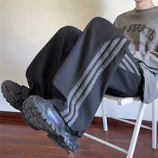 ！815A-MK98502-P42特美式条纹工装裤休闲裤直筒运动裤男，男装工装外套，星座815A