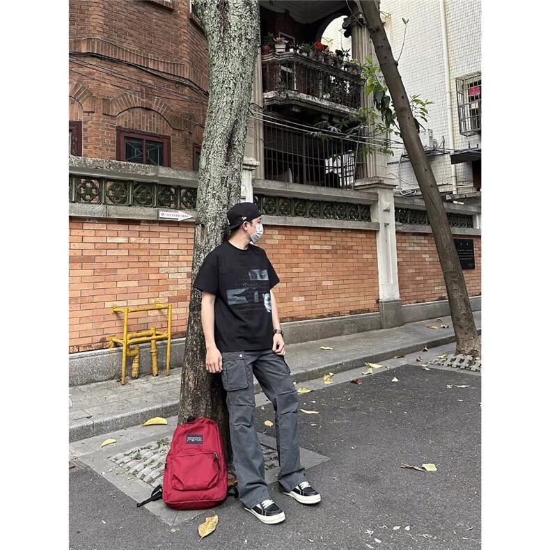 2025年夏季圆领宽松型短袖T恤DA103-P32,男装T恤,星座208-5