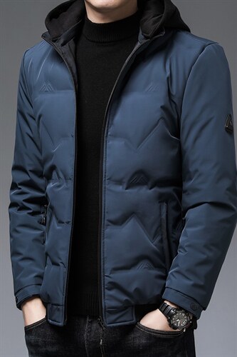 冬季中年休闲羽绒服连帽可脱卸男中长款加厚冬装外套ZL1008-P225，男装羽绒服，电商B212（原钱塘6029）