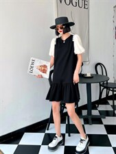 夏季新款连衣裙，女装连衣裙，一露玛娜