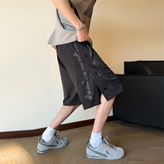 ！2026夏季新款男士宽松直筒五分裤潮牌情侣短裤DK312特P35，男装休闲裤，电商B220