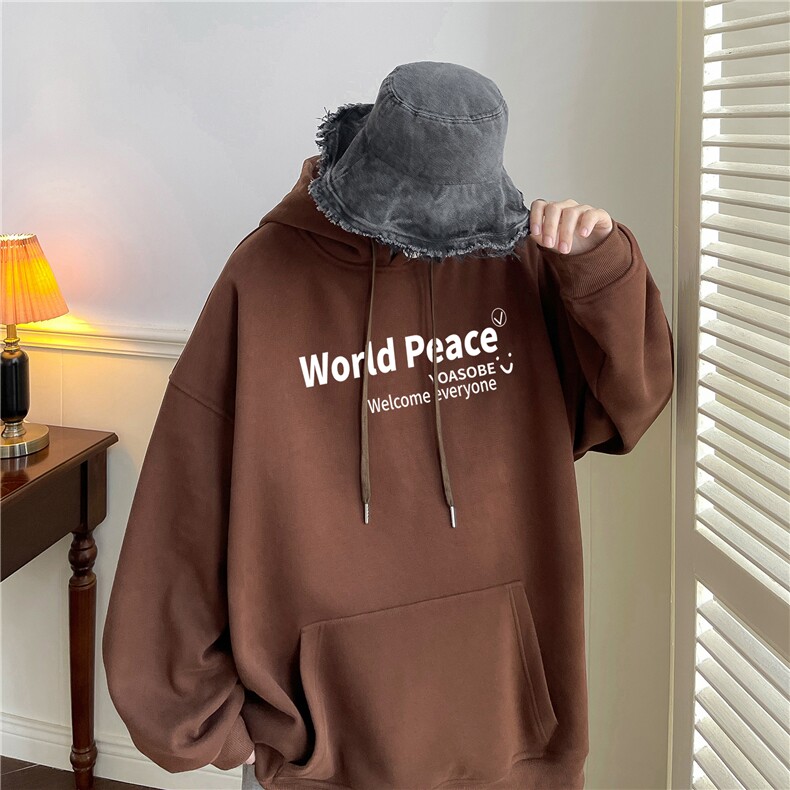 340克华棉高品质连帽卫衣男秋季棉65%聚酯纤维35%WY0135，男装卫衣，电商A426-1(原A430-1)