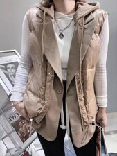 羽绒马甲，女装马甲，爱丽伽