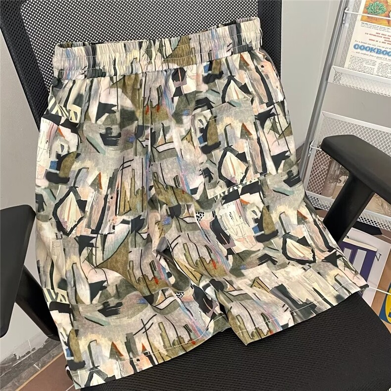 男新款青少年时尚休闲裤沙滩短裤DK5534P20,男装休闲裤,星座1116-2