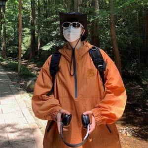 青春流行男夹克文艺潮外套刺绣防晒衣 P36图片